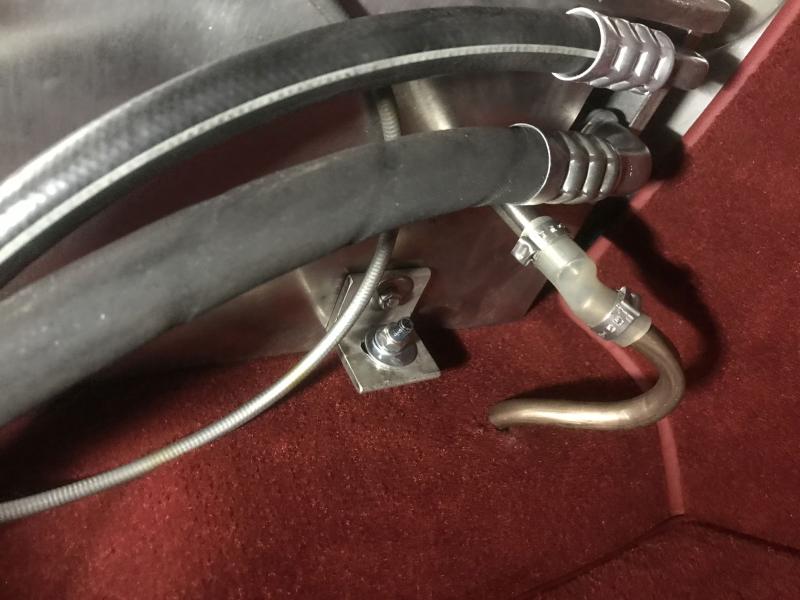 Klimagehäuse hinter dem Armaturenbrett