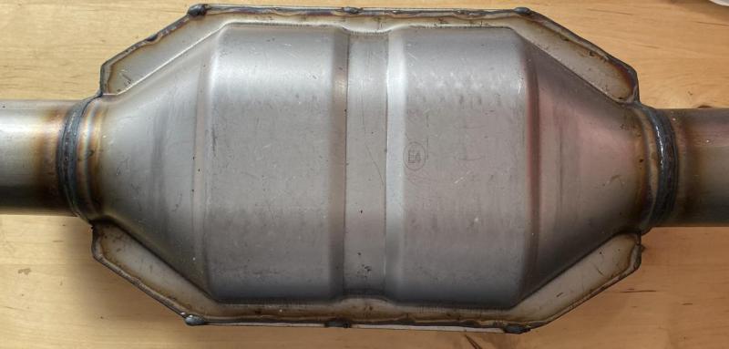 Katalysator für Edelstahl Auspuffanlage Facel II