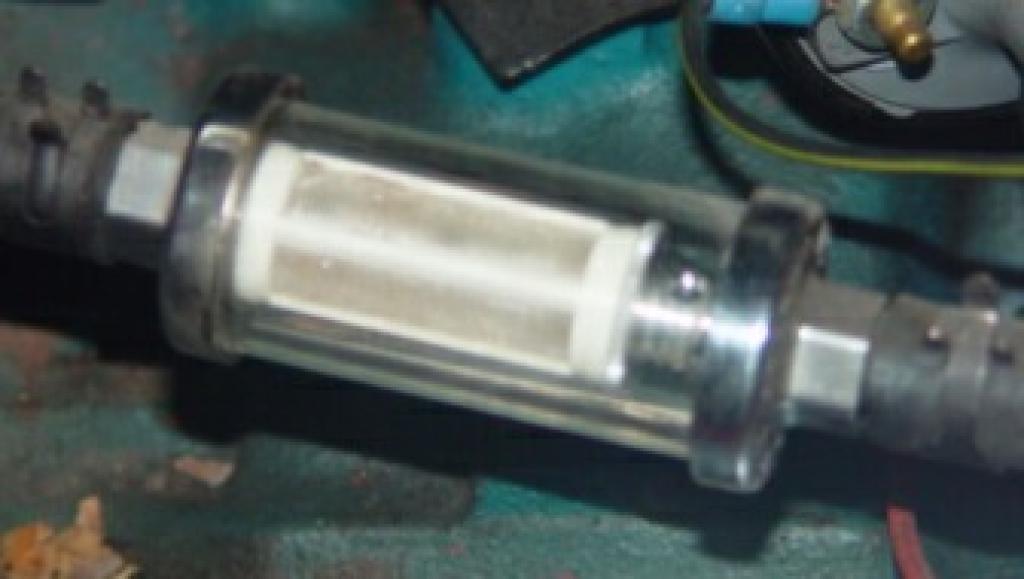 Fuel filter - glas