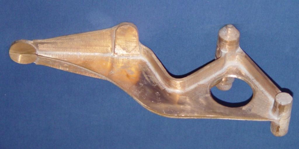 Bonnet hinge - Bronze casting