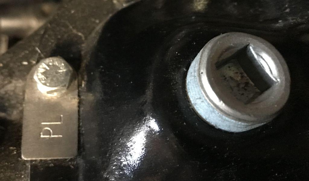 Oil drain plug for the differential with better design