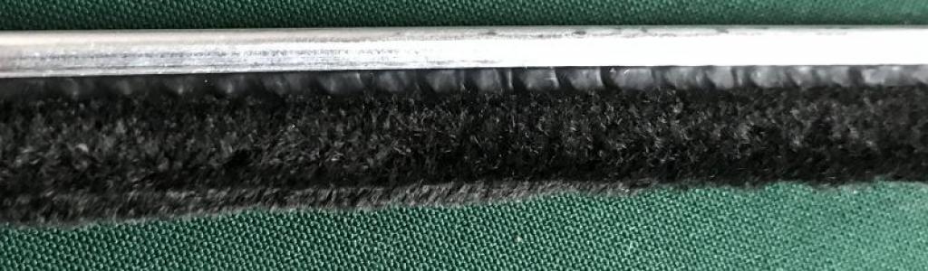 Türscheibenabdichtung innen