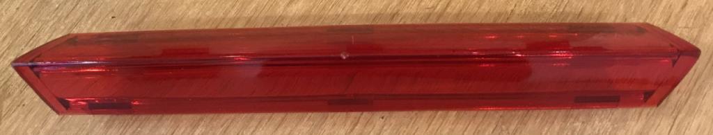 Feux AR "couteaux" rouge - Facellia