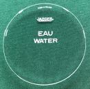 Marquage du verre pour le jauge de température d'eau